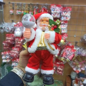 بابانوئل متحرک مدل رقاص چراغ دار مشعل پخش به صورت عمده در ایران