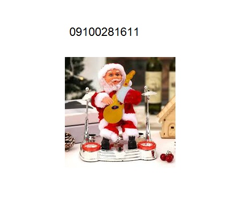 بابانوئل متحرک گیتاریست فروش عمده انواع لوازم کریسمس در ایران